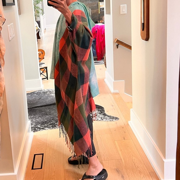 Trash Child NWOT OOAK poncho one size - Picture 4 of 5